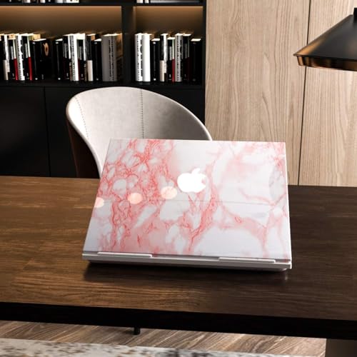 Image of Extra Wide Marble Contact Paper Granite Peel and Stick Wallpaper Pink Glossy 31.5x354 inch Countertop Contact Paper for Kitchen Bathroom Self-adhesive Waterproof Decorative Film Marble Vinyl Wrap
