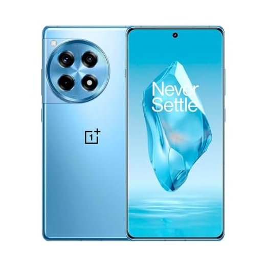 OnePlus 12R 5G 16 Go de RAM 256 Go de Stockage, Smartphone sans Carte SIM - Garanti 2 Ans - Cool Blue
