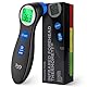 Kontaktloser Fieberthermometer für Babys, Für Kinder und Erwachsene,Stirn-Infrarot Digital-Thermometer, Stirn-Infrarot-Thermometer Digital, Fieberwarnung und 3-Farben-Anzeige, Blau