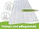 franknatur Unterbett 90x200 Baumwolle Matratzenauflage atmungsaktive Bettauflage waschbar