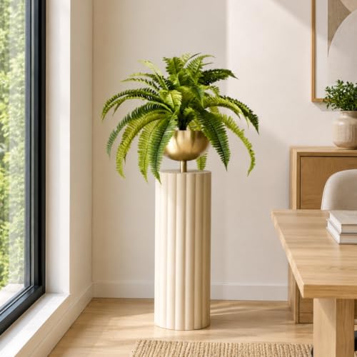 Image of MASON HOME Artificial Grove Fern Plant - 2 Feet | Realistic Plant - Trees - Flowers | Indoor Tropical | Home - Shop - Office - Cafe | Gifting - Decor - Ambience - Durable | No Maintenance