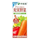 伊藤園 充実野菜 緑黄色ミックス (紙パック) 200ml ×24本