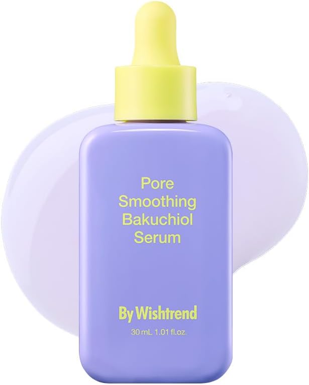 Pore Smoothing Bakuchiol Serum 1.01 Fl Oz, Pore Minimizer Enhanced with Bakuchiol & Niacinamide, Peptide, Increase production of Collagen Fiber, for saggy & enlarged pores