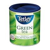 Tetley Naturally Decaffeinated Green Tea - 24 Tea Bags, 48 Grams