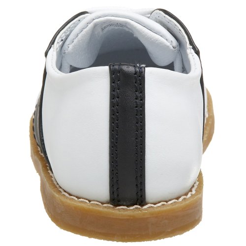 Baby Deer 5162 Conner Saddle Shoe (Toddler),White/Navy,6 M US Toddler