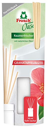 Preisvergleich Produktbild Frosch Oase Granatapfelblüte 90 ml Nachfüllpack, 4er Pack (4 x 0.09 l)