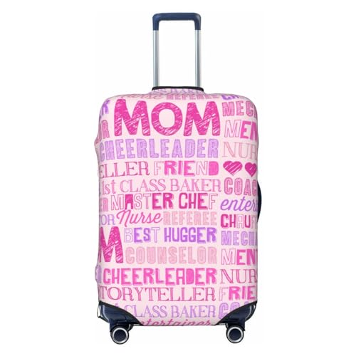 Best Mom Ever For Travel Luggage Cover Suitcase Protector Fits 18-32 Inch Travel Luggage Protector Elastic Luggage Anti-Scratch Suitcase Cover