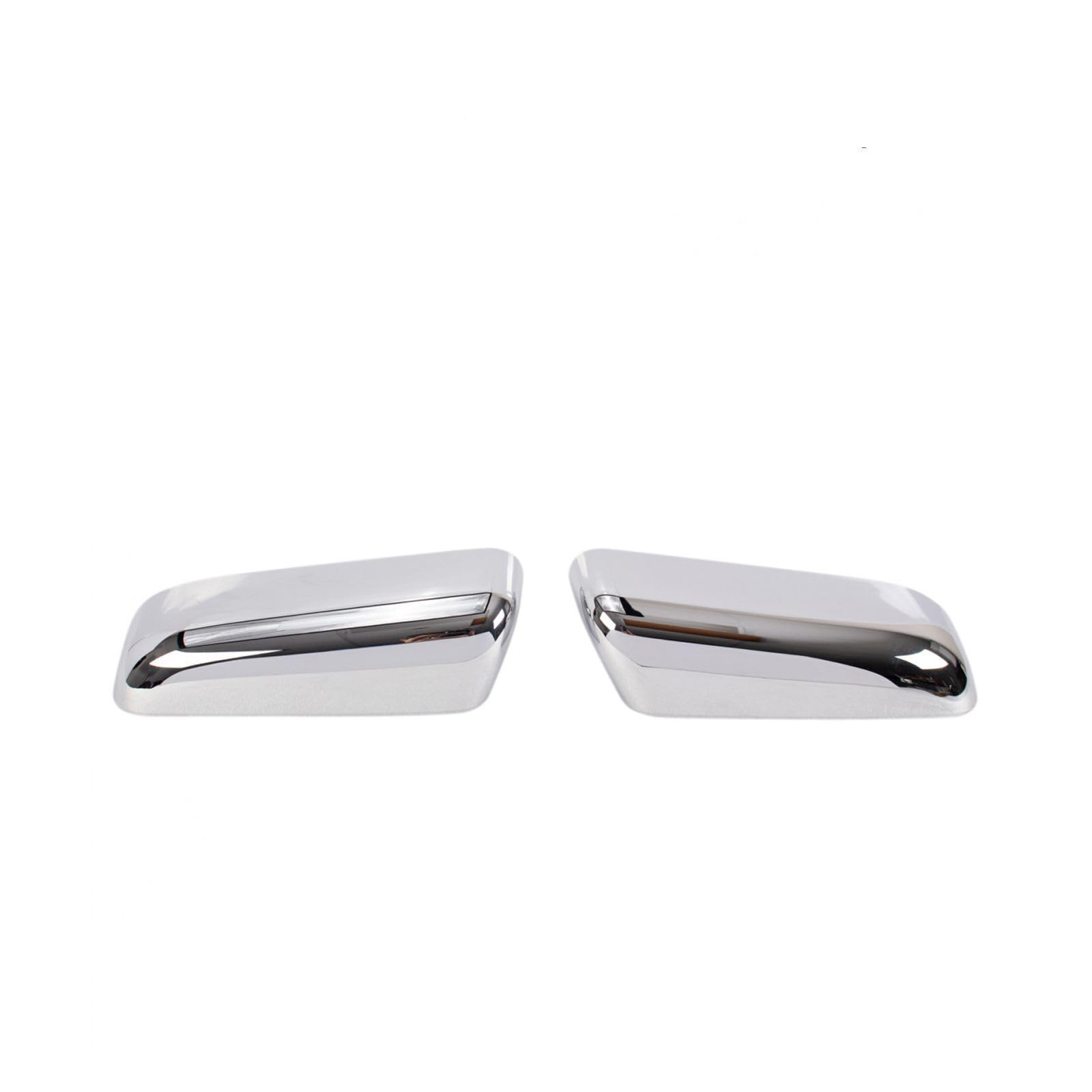 Wajir Mirror Cap Cover Upgrade Chrome Driver Passenger Pair for Ford for F150 2009-2014 Truck (Plastic) WJR1615