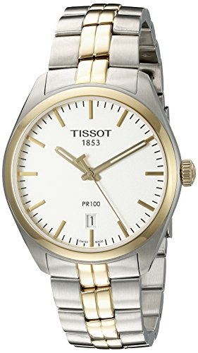 Preisvergleich Produktbild TISSOT Herren Analog Quarz Uhr mit Edelstahl Armband T1014102203100