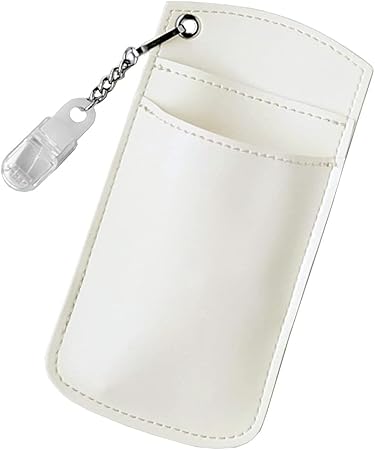 Amazon Co Jp 胸ポケット ペンケース パステルケース 日本製 白 汚れ防止 クラリーノ ペン入れ ホワイト シューズ バッグ