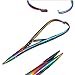 AAProTools Multi Colour Rainbow Colour Stainless Steel Mathieu Clamps for Holding Wire and Stopping Beads