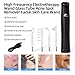 Wireless Lift Wand Professional High Frequency Facial Wand Machine Includes 4 Electrodes,Therapy Wand - Xenon Gas Diminish Wrinkles, Scars, Dark Circles, Breakthrough Device for Beauty (Black)