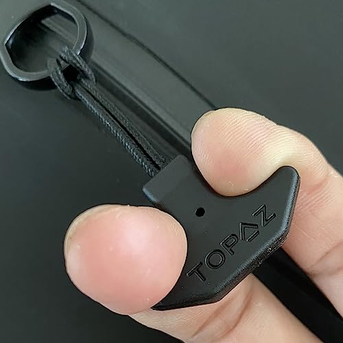 Lovelysp-T-Shaped Zipper Pulle Durable TPU Zipper Pull Cord Suitable for Backpack Luggage Freezer Bag Sports equipment-4pcs - Thumbnail 4