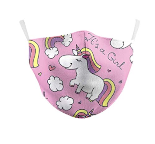 Kids Unicorn Fashion Face Mask