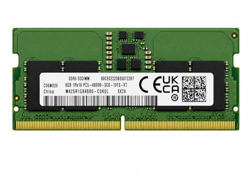 Image of 8GB DDR5 4800MHz OEM Laptop RAM Compatible with Samsung [Key Specs: PC5-38400 /4800B | 262-Pin SO-DIMM | CL40 | 1Rx16 | 1.1V | Non-ECC] | 1 Year Seller Warranty