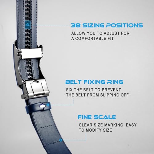 Leather Belt Quality Men's Belt Leather Belts For Men Metal Automatic Buckle Male belts4