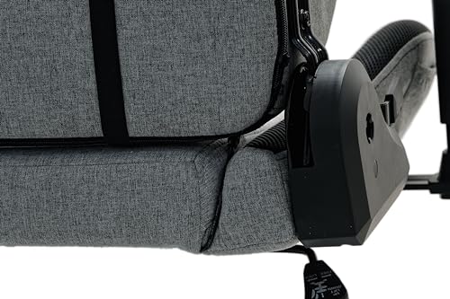 Nacon Sedia Gaming Pro CH-675RGB Sedia Gamer Ergonomica con Illuminazione RGB- Cuscino lombare e poggiatesta, Reclinabile - Sedia gaming - Immagine 8