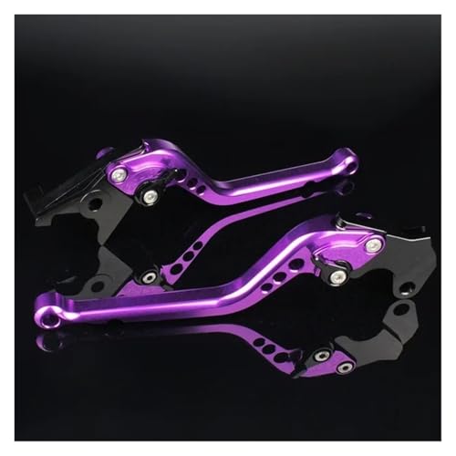 Levier embrayage moto cassé ? Remplacez par ces leviers réglables violets