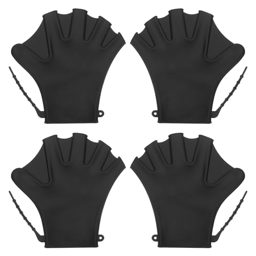 Gants de natation de 20,3 cm augmentant la résistance