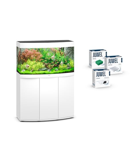 JUWEL Aquarium - Vision 180 Kombination Weiß Premium-Bundle