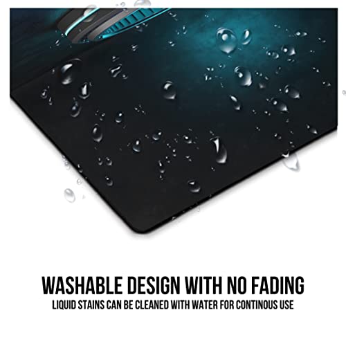 Image of PAPER PLANE DESIGN Mouse Pad Designer Anti Skid Mouse Pads for Desktop and Laptop Computers. D1142