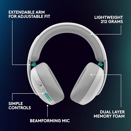 Logitech G325 Lightspeed Wireless Gaming Headset - White - image 9