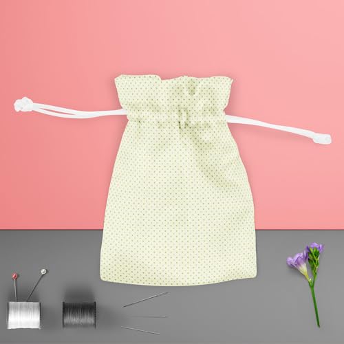 Image of ArtzFolio Green Polka Dots | Pouch Wrist Potli Bag | Bag for Weddings & Casual Parties