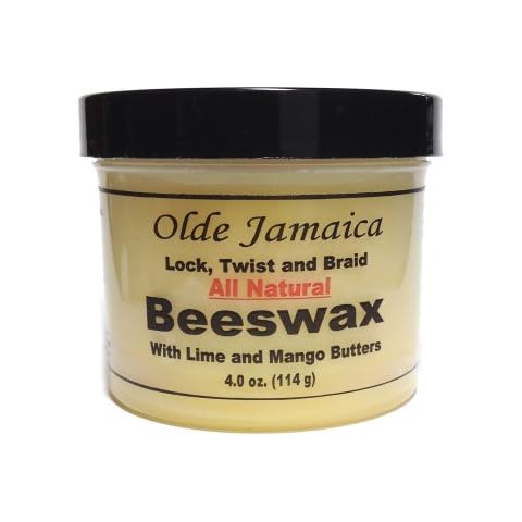 Olde Jamaica Lock, Twist, and Wave Logwood BEESWAX with Lime and Mango Butters - 4 oz Cover