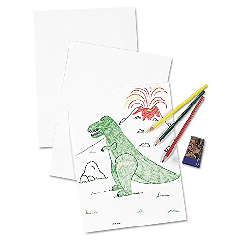 Pacon Drawing Paper, White, Medium Weight, 24" x 36", 250 Sheets by Pacon - Used condition - US$29.26