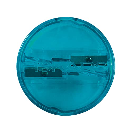 Fiskars 12-95854J Back To School Supplies Deluxe Double Pencil Sharpener, Color Received May Vary #TOP1