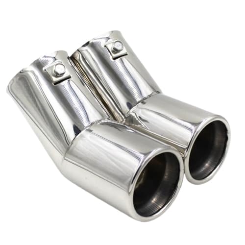 Tuyaux d'échappement embouts silencieux double sortie pour Golf 4