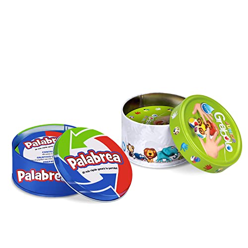 Ludilo - Palabrea Y Grabolo Jr | Juegos De Mesa Niños 6 Años Y 4 Años | Juegos Educativos Niños 4 Años Y 6 Años | Juego De Cartas | Juego De Mesa