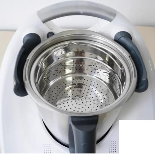 Cesta al vapor de acero inoxidable compatible con Thermomix TM5 TM6 TM7 olla arrocera 3