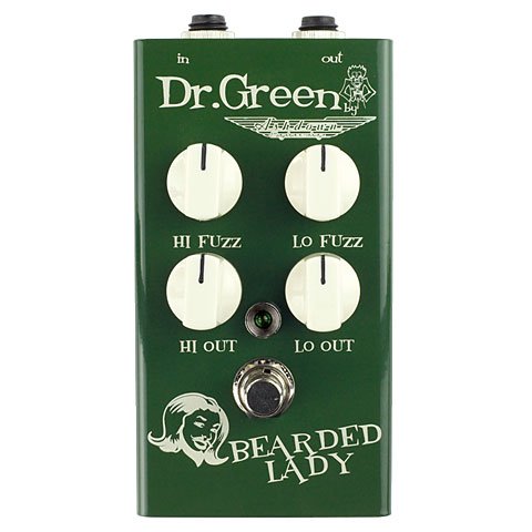 Noname Bearded Lady Dr. Green Fuzz/Distortion Effect Pedal