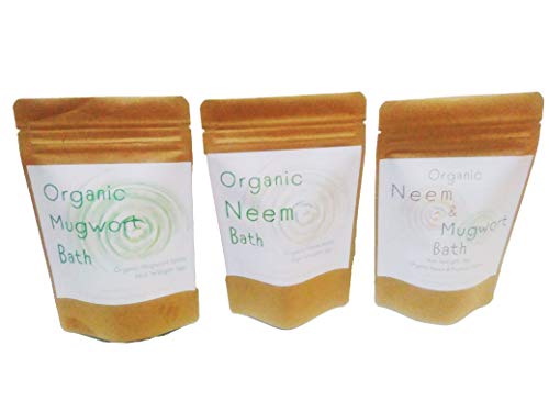 Organic Mugwort Bath 5pc/オーガニックよもぎ風呂 5パック よもぎ蒸し 妊活 温活 ハーブ風呂