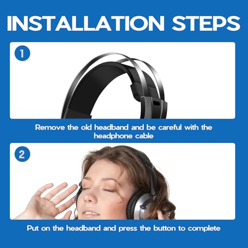 Beyerdynamic DT-Series Ersatz-Ohrpolster aus weichem Protein-Leder mit Druckknöpfen, kompatibel mit DT990/DT880/DT770 Pro/MMX 300, 20,7 × 9,5 cm, 15 g