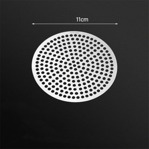 Miniatura 7 de Tapa De Filtro De Drenaje De Ducha De Acero Inoxidable Para Drenaje De Ducha, Filtro Redondo Para Drenaje De Fregadero, Tapa De Drenaje De Ducha, Filtro De Baño Y Cocina 11 Cm