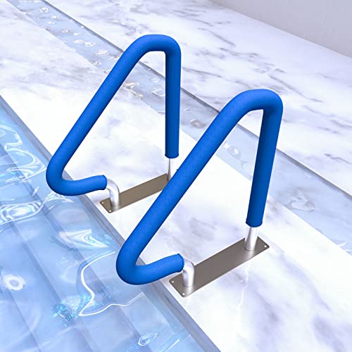 Moleney Pool Handrail Cover, Slip Resistant Pool Hand Railing Grip Sleeve, Rail Grip For Swimming Pool Hand Railing Cover, Safety Grip Sleeve(4 Feet, Royal Blue) #TOP5