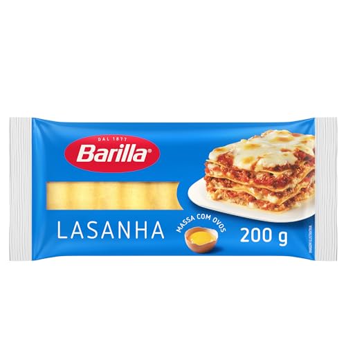 Barilla Massa Com Ovos Lasanha 200G