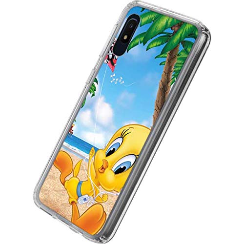 Skinit Clear Phone Case Compatible with Galaxy A10e - Officially Licensed Looney Tunes Tweety Bird iPod Design