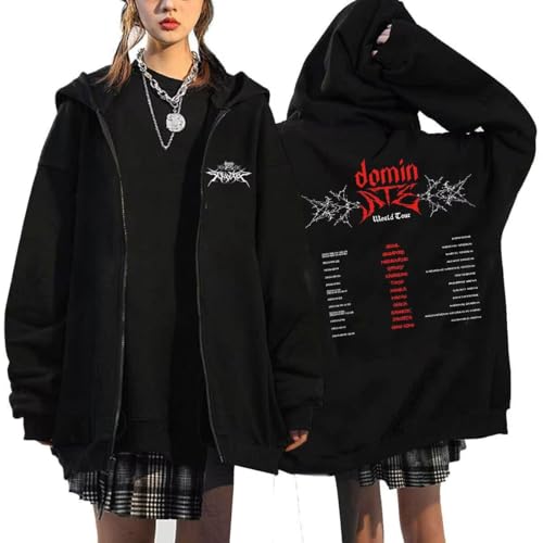 Outofgas SKZ New Album ATE Hoodie Jacket Felix Hyunjin Bangchan LeeKnow Minho World Tour Zippered Sweatershirt Jacket