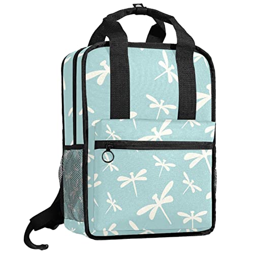 Sac à dos pour garçons et filles avec broderie de fleurs de taille unique ajustable