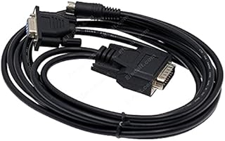 Davitu Wires & Cables - AFP8551 RS232 interface cable for Panasonnic FP1 FP3 FP5 PLC programming Cable Equal to AFP8550+AFP1523 or AFP8550+AFP5523