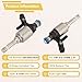 06L906036AD GDI 2.0L Turbo Fuel Injectors,Compatible with/Audi 2.0 A4 A5 A6 Q3 Q5 2016-2020,Compatible with/VW 2.0T Golf Gti Jetta 2014-2018 |6 Holes| |Set of 4|