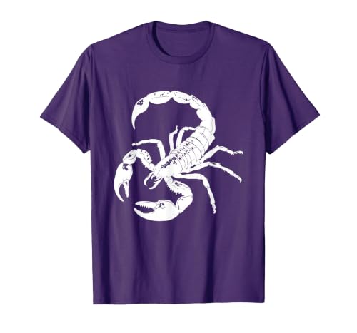Scorpion Graphic T-Shirt, Men, Purple, Medium