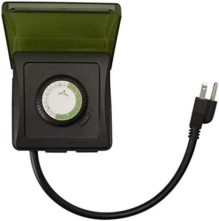 Woods Southwire/Coleman Cable 50012WD 2-Outlet Outdoor 24-Hour Heavy Duty Mechanical Timer - Quantity 6