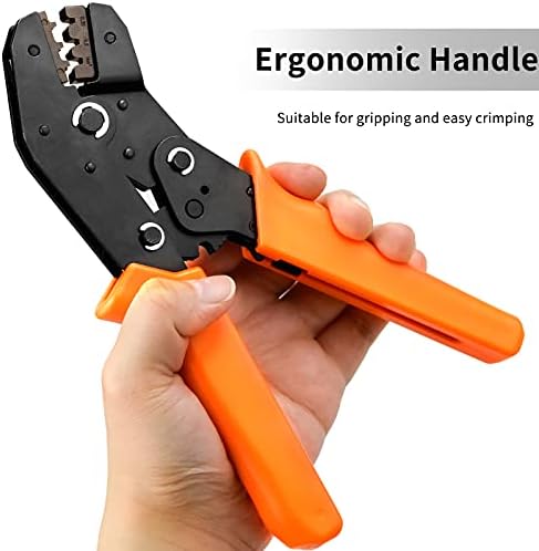 GLORHA SN-28B Crimping Pliers Tool Electrical Terminal Crimping Tool Awg 27-17/0.1-1mm² for Xh-2.54 KF2510 Connectors