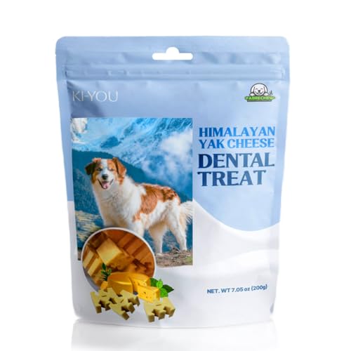 KI-You-Himalayan-Yak-Cheese--Soft-Prebiotic-Nutritious-Dog-Dental-Treat-with-Unique-Cleaning-Shape-Gentle-on-Teeth-Supports-Gut-Oral-Health-Less-Mess-Formula-Treat-Small-Type KI-You Himalayan Yak Cheese – Soft, Prebiotic & Nutritious Dog Dental Treat with Unique Cleaning Shape, Gentle on Teeth, Supports Gut & Oral Health, Less-Mess Formula (Treat - Small Type) - Image 1