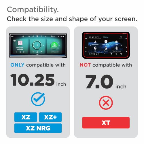 Image of SPARTAN SHIELD [3 PACK] Screen Guard For TATA TIAGO 2025 Facelift || XZ & XZ+ || 10.25 Inch Infotainment [Thin Corner] + 4-inch Instrument Cluster + Steering Panel Protector || Anti Scratch | Water Resistant | HD Clear | High Touch Sensitivity | TataTiago 9H Car Display Accessories [Not Tempered Glass] [Not Compatible with New 2026 Facelift Model]