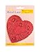 Hygloss Heart Doilies - 24 Pcs 4-Inch Red Foil Paper Heart Shaped Doilies for Valentines Crafts, Table Settings - Metallic Red - Ideal for Valentine Doilies, Paper Heart Doily Projects